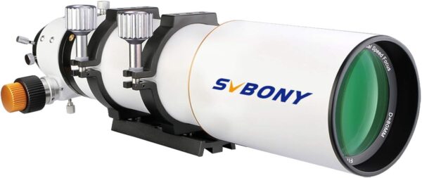 SVBONY SV503 Telescope, 80ED F7 Telescope OTA with Focal Length 560mm, Compact and Portable Tube for Exceptional Viewing and Astrophotography